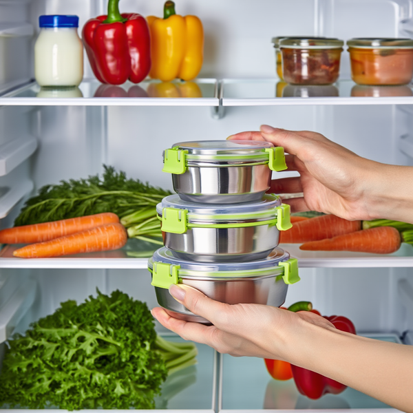 LeakProof Steel Storage Containers