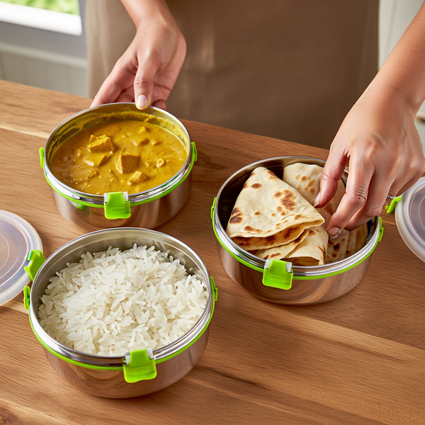 LeakProof Steel Storage Containers