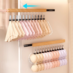 Retractable Hanger (8 Clips)