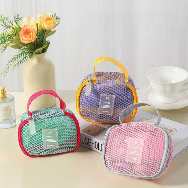 Compact Mesh Storage Pouch