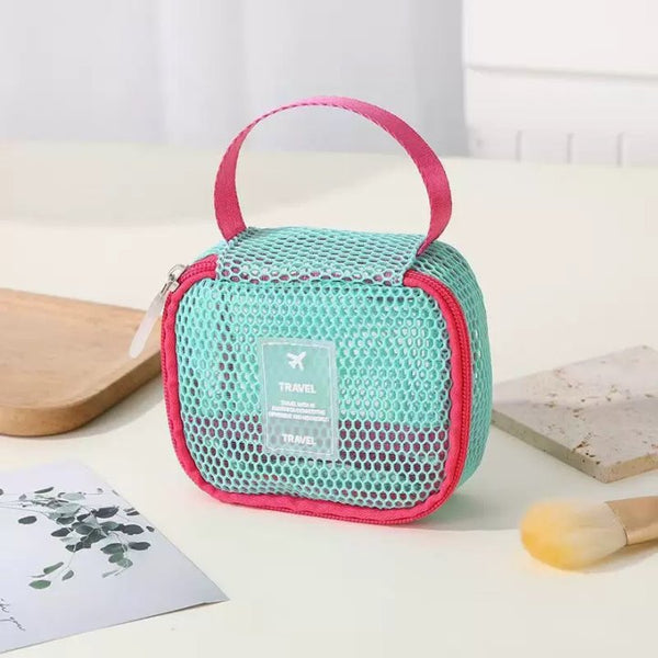 Compact Mesh Storage Pouch