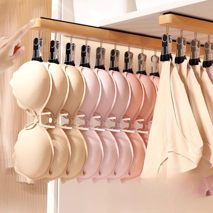 Retractable Hanger (8 Clips)