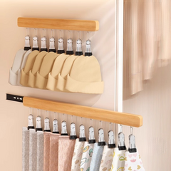 Retractable Hanger (8 Clips)