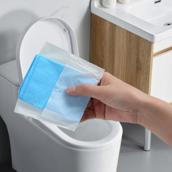 Disposable Toilet Mat (Adhesive)