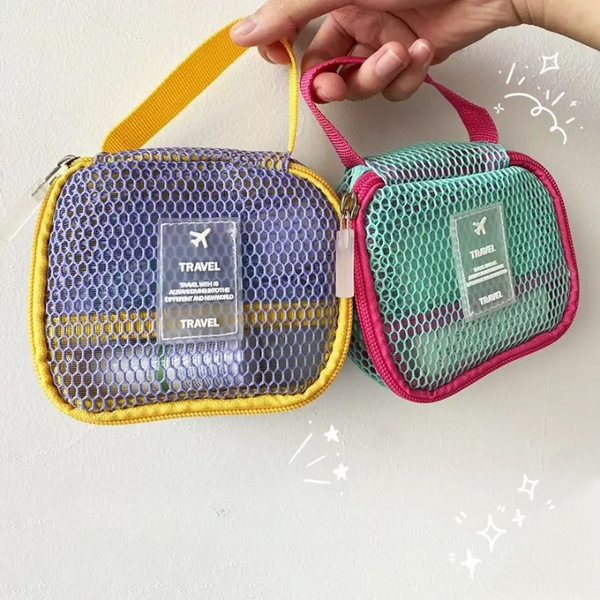 Compact Mesh Storage Pouch