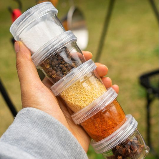 Stackable Spice & Dip Jars
